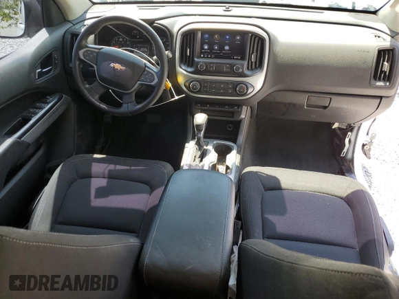 2022 Chevrolet Colorado 2WD LT with VIN 1GCGSCEAXN1109126, listed as a Copart auction lot 55135105 with 44,326 mi miles and Salvage title. Bid and sale history available at DreamBid. Image 8.
