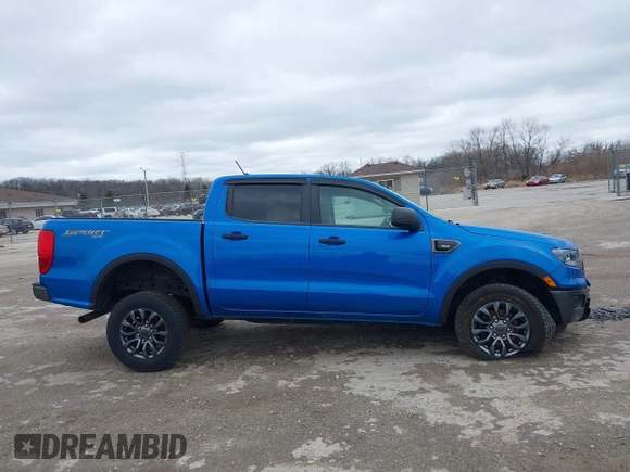 2021 Ford Ranger XL with VIN 1FTER4FH3MLD29554, listed as a IAAI auction lot 41867672 with 88,661 mi miles. Bid and sale history available at carsss.com. Image 13.