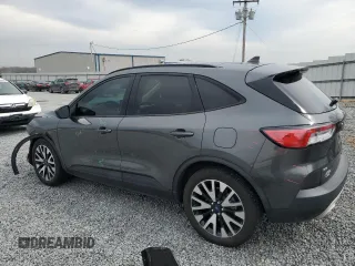 2020 Ford Escape SE Sport Hybrid with VIN 1FMCU0BZ1LUB31301, listed as a Copart auction lot 48745645 with 124,101 mi miles and Salvage Title. Bid and sale history available at carsss.com. Image 2.