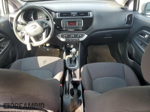 2016 Kia Rio LX with VIN KNADM4A33G6599079, listed as a Copart auction lot 67303434 with 127,840 mi miles and Salvage Title. Bid and sale history available at carsss.com. Image 8.