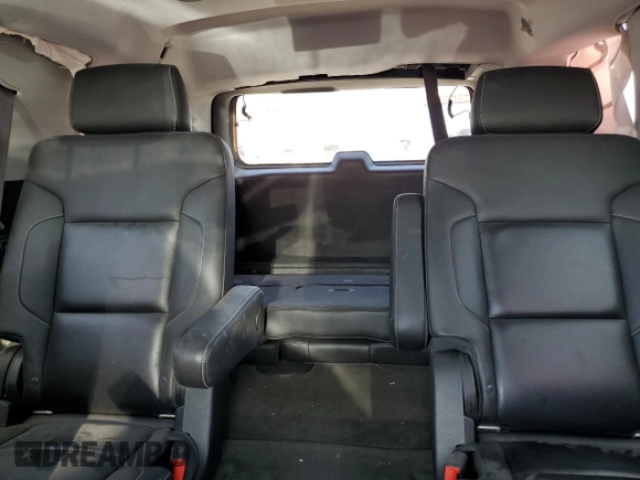 2015 Chevrolet Tahoe LTZ z VIN 1GNSKCKC8FR506151, wystawiony jako Copart lot #59948174 z przebiegiem Nie podano mil oraz Szkoda całkowita • Salvage title. Historia ofert i sprzedaży dostępna na DreamBid. Obrazek 10.