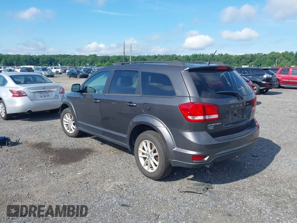 2017 Dodge Journey SXT z VIN 3C4PDDBG3HT540624, wystawiony jako IAAI lot #42719281 z przebiegiem 56 999 mil mil oraz . Historia ofert i sprzedaży dostępna na DreamBid. Obrazek 3.