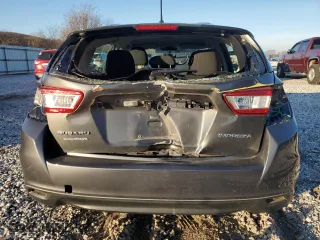 2018 Subaru Impreza with VIN 4S3GTAA66J1725824, listed as a Copart auction lot 85584174 with 74,452 mi miles and Salvage Title. Bid and sale history available at carsss.com. Image 6.