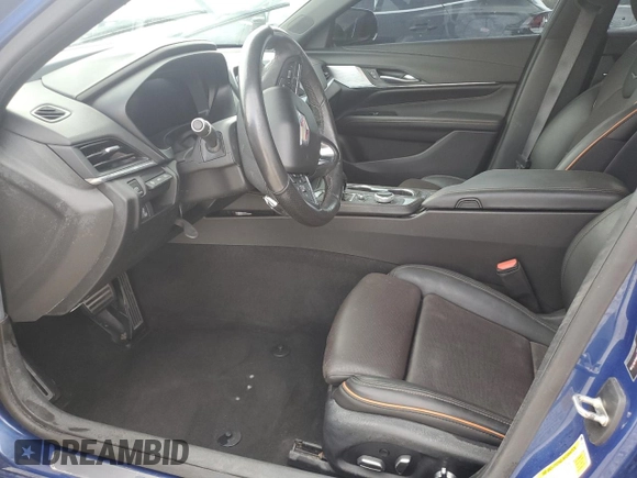 2021 Cadillac CT4 V-Series z VIN 1G6DH5RL1M0144492, wystawiony jako Copart lot #47973795 z przebiegiem Nie podano mil oraz Szkody całkowita. Historia ofert i sprzedaży dostępna na DreamBid. Obrazek 7.
