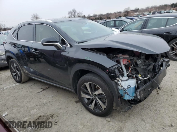 2020 Lexus NX with VIN JTJGJRDZ7L2139573, listed as a Copart auction lot 87855835 with 30,752 mi miles and Salvage Title. Bid and sale history available at carsss.com. Image 4.