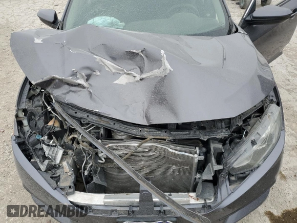 2016 Honda Civic LX with VIN 2HGFC2F58GH508868, listed as a Copart auction lot 49806585 with 77,332 mi miles and Salvage Title. Bid and sale history available at carsss.com. Image 13.