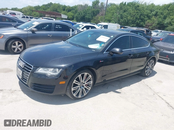 2012 Audi A7 Premium Plus with VIN WAUYGAFC4CN063645, listed as a IAAI auction lot 42561639 with 174,712 mi miles and . Bid and sale history available at DreamBid. Image 17.