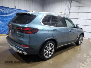 2024 BMW X5 xDrive40i with VIN 5UX23EU06R9S35422, listed as a Copart auction lot 58145345 with 537 mi miles and Salvage title. Bid and sale history available at DreamBid. Image 3.