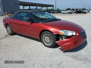 2004 Chrysler Sebring LXi with VIN 1C3EL55R64N281610, listed as a Copart auction lot 55959145 with 87,247 mi miles and Salvage title. Bid and sale history available at DreamBid. Image 4.