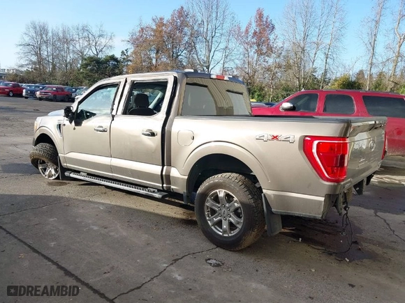 2021 Ford F-150 XL with VIN 1FTFW1E88MKE24484, listed as a IAAI auction lot 41655048 with 60,057 mi miles. Bid and sale history available at carsss.com. Image 3.