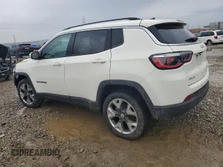 2018 Jeep Compass Limited with VIN 3C4NJDCB4JT440556, listed as a Copart auction lot 46345255 with Not Provided miles and Salvage Title. Bid and sale history available at DreamBid. Image 2.