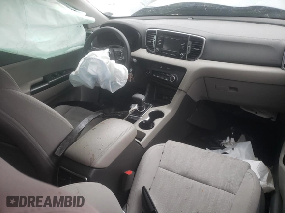 2019 Kia Sportage LX with VIN KNDPM3AC8K7500009, listed as a Copart auction lot 49060815 with 0 mi miles and Non Repairable. Bid and sale history available at carsss.com. Image 8.