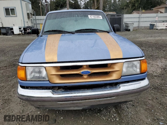 1997 Ford Ranger XLT with VIN 1FTCR14X6VTA02423, listed as a Copart auction lot 47163385 with 54,262 mi miles and Clean Title. Bid and sale history available at DreamBid. Image 5.
