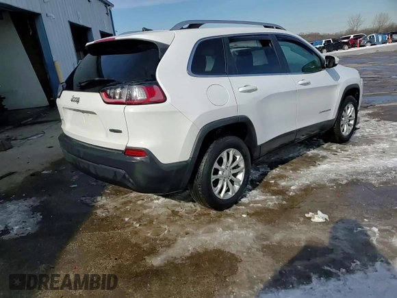 2019 Jeep Cherokee Latitude with VIN 1C4PJMCB0KD140786, listed as a Copart auction lot 44741895 with 80,950 mi miles and Salvage Title. Bid and sale history available at carsss.com. Image 14.