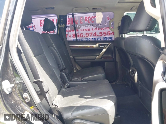 2019 Lexus GX with VIN JTJBM7FX6K5216920, listed as a IAAI auction lot 41915698 with 64,665 mi miles. Bid and sale history available at carsss.com. Image 8.