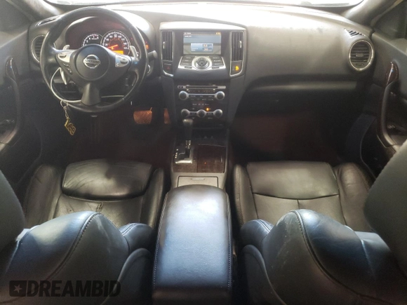 2010 Nissan Maxima SV with VIN 1N4AA5AP1AC823245, listed as a Copart auction lot 63808285 with 199,173 mi miles and Salvage title. Bid and sale history available at DreamBid. Image 8.
