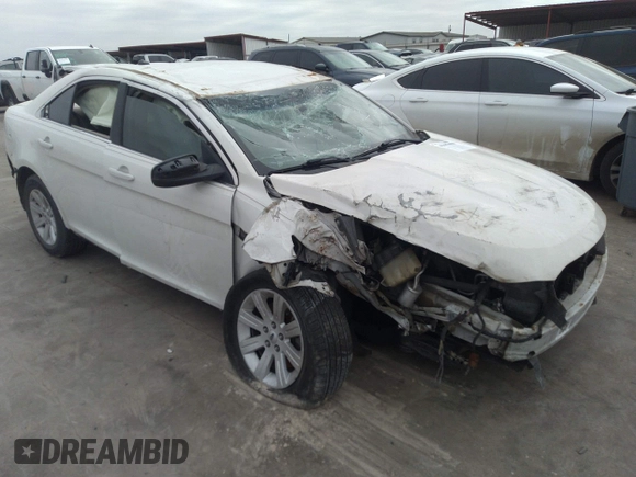 2011 Ford Taurus SE with VIN 1FAHP2DW3BG113398, listed as a IAAI auction lot 41617959 with 123,706 mi miles. Bid and sale history available at carsss.com. Image 1.