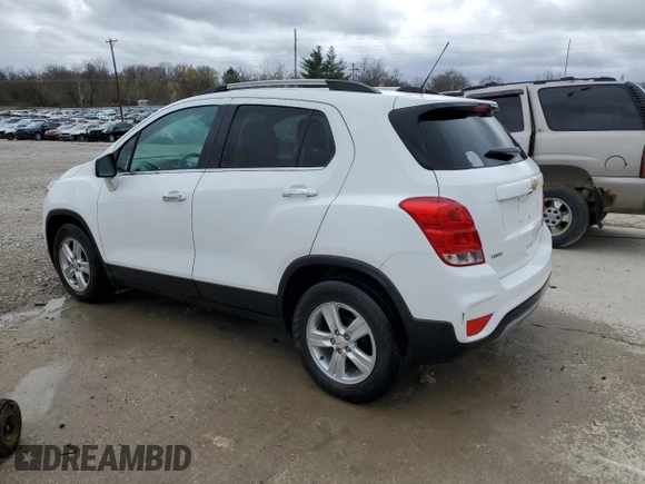 2020 Chevrolet Trax LT with VIN KL7CJLSB2LB028737, listed as a Copart auction lot 49908425 with Not provided miles and Non repairable. Bid and sale history available at DreamBid. Image 2.