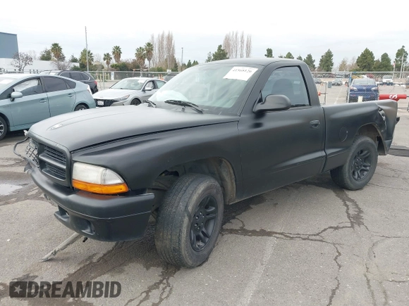 2004 Dodge Dakota with VIN 1D7FL16K64S578877, listed as a IAAI auction lot 41568126 with 93,657 mi miles. Bid and sale history available at carsss.com. Image 17.