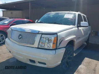 2003 Cadillac Escalade z VIN 1GYEK63N23R120693, wystawiony jako IAAI lot #42259496 z przebiegiem 234 263 mil mil oraz . Historia ofert i sprzedaży dostępna na DreamBid. Obrazek 2.
