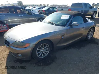 2004 BMW Z4 2.5i with VIN 4USBT33504LS50684, listed as a IAAI auction lot 42620116 with 119,707 mi miles and . Bid and sale history available at DreamBid. Image 2.