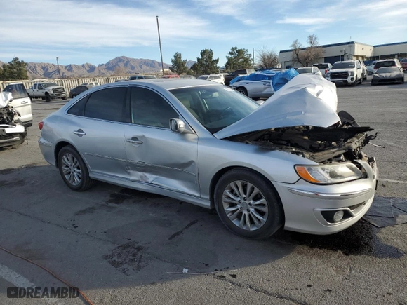 2011 Hyundai Azera Limited with VIN KMHFC4DF3BA539499, listed as a Copart auction lot 86912194 with 80,290 mi miles and Salvage Title. Bid and sale history available at carsss.com. Image 4.