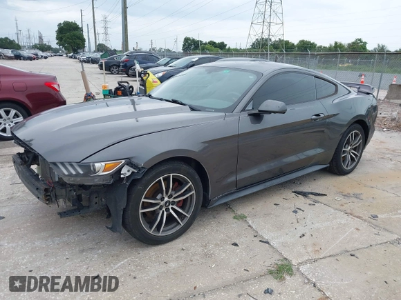 2015 Ford Mustang V6 with VIN 1FA6P8AMXF5402714, listed as a IAAI auction lot 42400456 with 83,133 mi miles and . Bid and sale history available at DreamBid. Image 17.
