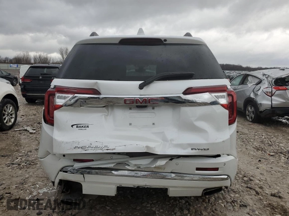 2020 GMC Acadia Denali with VIN 1GKKNXLS4LZ125359, listed as a Copart auction lot 47401225 with 74,478 mi miles and Clean Title. Bid and sale history available at carsss.com. Image 6.