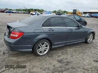 2013 Mercedes-Benz C 300 Sport with VIN WDDGF8AB0DG124719, listed as a Copart auction lot 54215515 with 123,520 mi miles and Salvage Title. Bid and sale history available at DreamBid. Image 3.