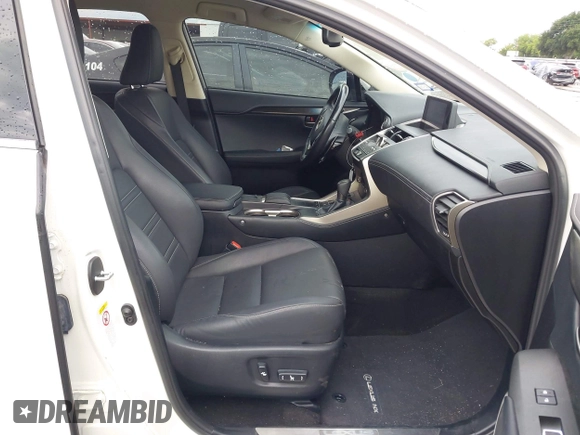 2018 Lexus NX 300 with VIN JTJYARBZ6J2114992, listed as a IAAI auction lot 42494896 with 57,421 mi miles and . Bid and sale history available at DreamBid. Image 5.