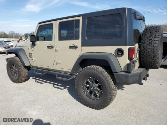 2018 Jeep Wrangler JK Unlimited Sport with VIN 1C4BJWDG5JL878507, listed as a Copart auction lot 47029335 with 62,694 mi miles and Salvage Title. Bid and sale history available at carsss.com. Image 2.