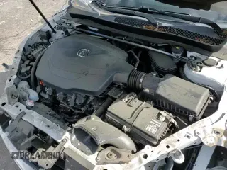 2020 Acura TLX Technology with VIN 19UUB2F45LA002554, listed as a Copart auction lot 56030465 with 62,330 mi miles and Salvage title. Bid and sale history available at DreamBid. Image 14.