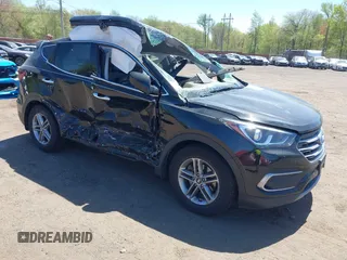 2018 Hyundai Santa Fe 2.4L with VIN 5XYZT3LB9JG529844, listed as a IAAI auction lot 42128771 with 94,060 mi miles and . Bid and sale history available at DreamBid. Image 1.