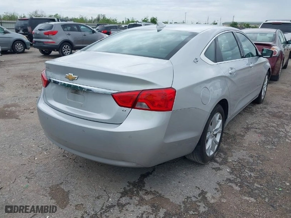 2016 Chevrolet Impala LT with VIN 2G1105SA2G9175365, listed as a IAAI auction lot 41896893 with 163,538 mi miles. Bid and sale history available at carsss.com. Image 4.