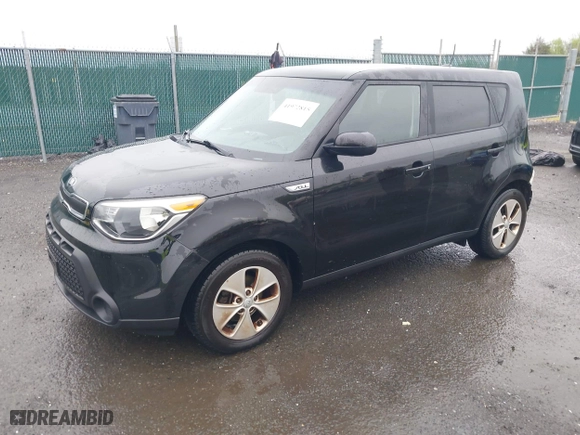 2015 Kia Soul with VIN KNDJN2A20F7810164, listed as a IAAI auction lot 41972815 with 97,095 mi miles. Bid and sale history available at carsss.com. Image 18.