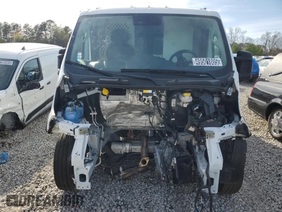 2023 Ram ProMaster Cargo with VIN 3C6LRVVG9PE551204, listed as a Copart auction lot 49501805 with 28,831 mi miles and Salvage Title. Bid and sale history available at DreamBid. Image 5.