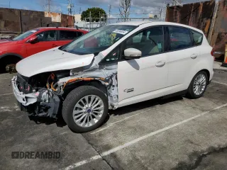 2017 Ford C-Max Energi SE with VIN 1FADP5EU9HL105531, listed as a Copart auction lot 49896654 with 88,544 mi miles. Bid and sale history available at carsss.com. Image 1.