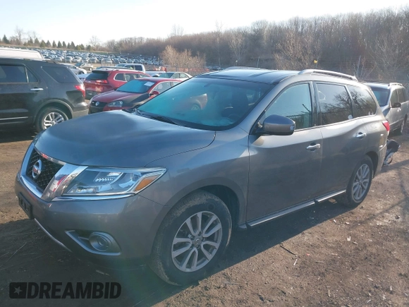 2015 Nissan Pathfinder Platinum с VIN 5N1AR2MM7FC682154, выставлен на аукционе IAAI как лот 41754633 с пробегом 134 866 миль миль и . История ставок и продаж доступна на DreamBid. Изображение 2.