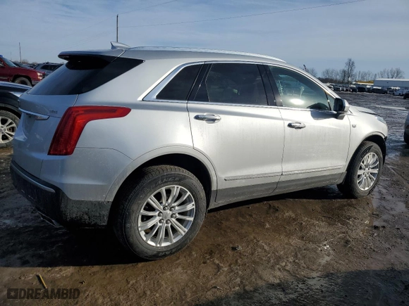 2017 Cadillac XT5 FWD with VIN 1GYKNARS7HZ312323, listed as a Copart auction lot 43018035 with 188,450 mi miles and Salvage Title. Bid and sale history available at carsss.com. Image 3.