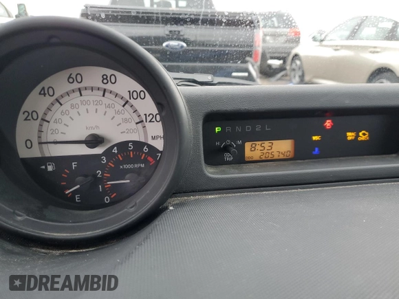 2006 Scion xB with VIN JTLKT324864092675, listed as a Copart auction lot 50658825 with 205,740 mi miles and Salvage Title. Bid and sale history available at carsss.com. Image 9.