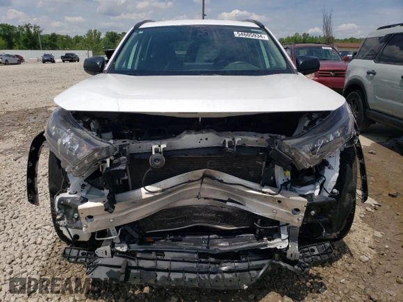 2021 Toyota RAV4 LE with VIN 2T3F1RFVXMW206829, listed as a Copart auction lot 54605934 with 116,396 mi miles and Salvage title. Bid and sale history available at DreamBid. Image 5.