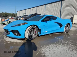 2022 Chevrolet Corvette 3LT z VIN 1G1YC2D42N5111848, wystawiony jako Copart lot #82081144 z przebiegiem 4 874 mil mil oraz Szkoda całkowita • Salvage title. Historia ofert i sprzedaży dostępna na DreamBid. Obrazek 1.