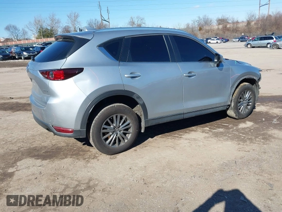 2018 Mazda CX-5 Sport with VIN JM3KFBBM8J0377526, listed as a IAAI auction lot 41592619 with 78,607 mi miles. Bid and sale history available at carsss.com. Image 4.