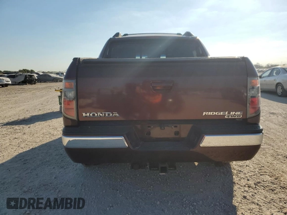 2007 Honda Ridgeline RTX with VIN 2HJYK16387H550391, listed as a Copart auction lot 74938144 with 189,804 mi miles and Salvage Title. Bid and sale history available at carsss.com. Image 6.