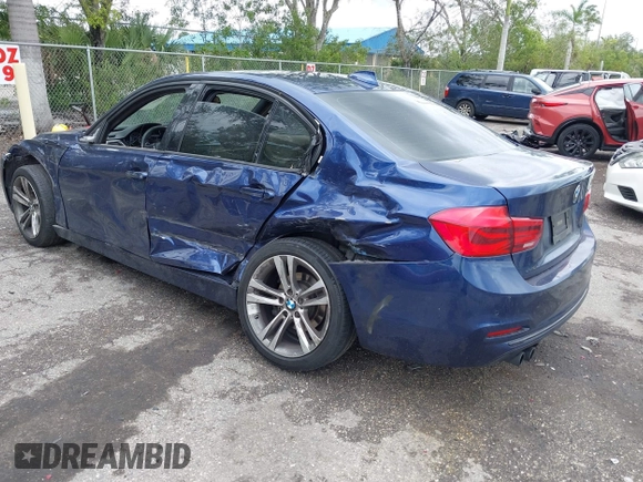 2016 BMW 3 Series 328i with VIN WBA8E9C53GK648802, listed as a IAAI auction lot 41991374 with 104,824 mi miles and . Bid and sale history available at DreamBid. Image 3.