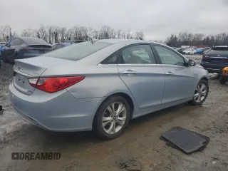 2011 Hyundai Sonata Limited with VIN 5NPEC4AC7BH140842, listed as a Copart auction lot 43785965 with 72,342 mi miles and Salvage Title. Bid and sale history available at DreamBid. Image 3.