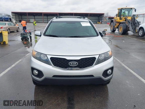 2012 Kia Sorento LX with VIN 5XYKTDA61CG303393, listed as a IAAI auction lot 41137220 with 123,474 mi miles. Bid and sale history available at carsss.com. Image 12.