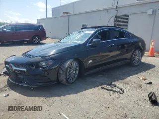 2023 Mercedes-Benz CLA 250 with VIN W1K5J4HB1PN327770, listed as a Copart auction lot 58788115 with 23,291 mi miles and Salvage title. Bid and sale history available at DreamBid. Image 1.
