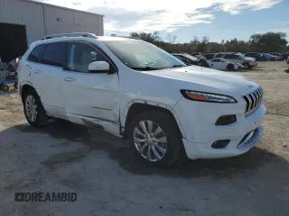 2018 Jeep Cherokee Overland with VIN 1C4PJLJB4JD519608, listed as a Copart auction lot 43204765 with 71,378 mi miles and Salvage title. Bid and sale history available at DreamBid. Image 4.