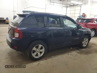 2014 Jeep Compass Sport with VIN 1C4NJDBB0ED598518, listed as a Copart auction lot 55072665 with 128,141 mi miles and Salvage Title. Bid and sale history available at carsss.com. Image 3.